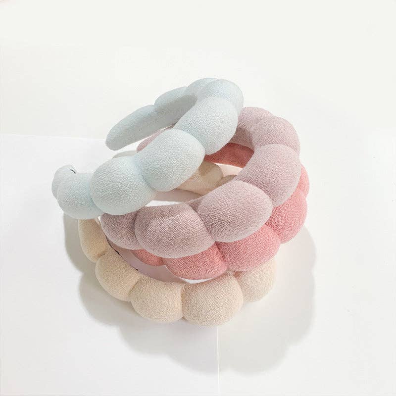 Towel Velvet Cloud Twist Hairband DPJH9